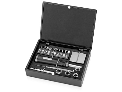 Набор инструментов Джаспер (Черный/серебристый)