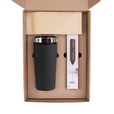 Набор "Макиато", черный (Чёрный)