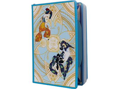 Блокнот Русские сезоны Леон Бакст (Голубой)
