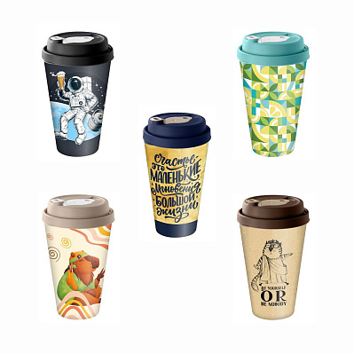 Стакан с крышкой Tumbler на заказ M