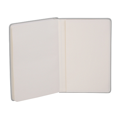 Ежедневник недатированный "Милан", А5, покрытие soft touch, серый