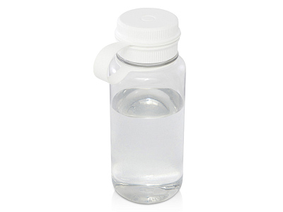 Бутылка спортивная из переработанного ПЭТ-пластика Ryder, 900мл (Белый)