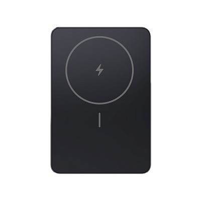 Беспроводной магнитный ПЗУ Xiaomi Super Slim Magnetic Power Bank 5000, черный