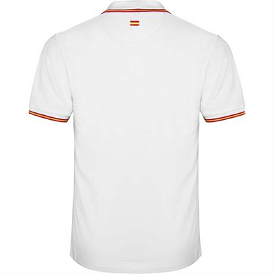 Футболка поло NATION мужская, БЕЛЫЙ 2XL