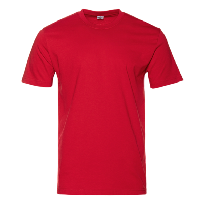 Футболка мужская STAN хлопок 180, 08 (Красный)