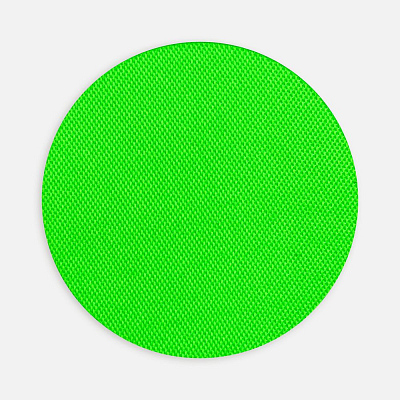 Наклейка тканевая Lunga Round, M  неон (Зеленый)