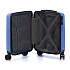 Чемодан TORBER Lama, синий, ABS-пластик, 38 х 21 х 55 см, 37 л - Фото 2