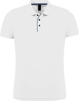 Рубашка поло мужская Performer Men 180 белая (Белый)