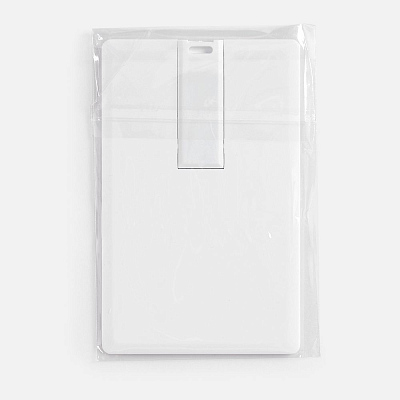 Флешка Card, 8 Гб, белая