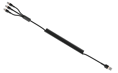 Кабель Olmio SPRING 3в1