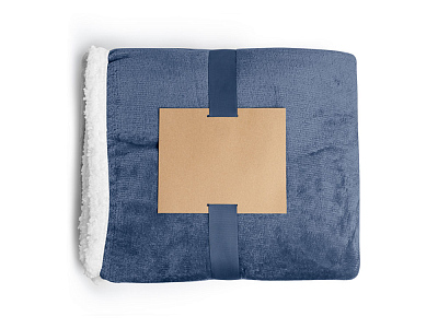 Плед GLORY (Тёмно-синий)