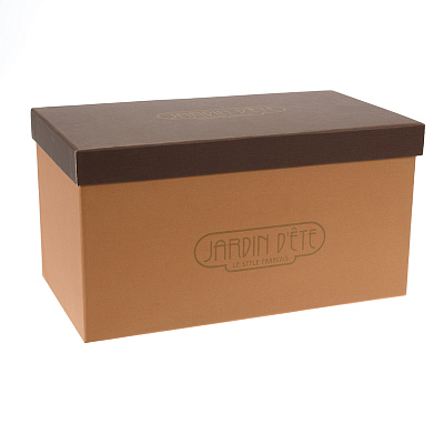 Шкатулка для часов и мужских аксессуаров Jardin D'Ete, цвет коричневый "змея", 26,5 x 13,0 x 13,5 см