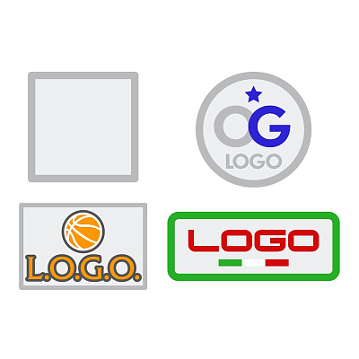 Шеврон из габардина Gabo S  (Белый)