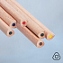 Цветные карандаши KINDERLINE small,6 цветов - Фото 2