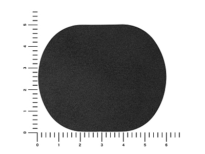 Патч Овал, nubuk