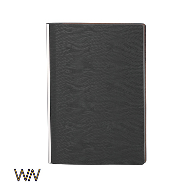 Блокнот "Венеция", формат А5, черный (Чёрный)