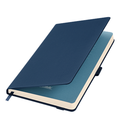 Ежедневник Альфа (Alpha) недатированный, серебро/серый (Синий, голубой, бежевый)