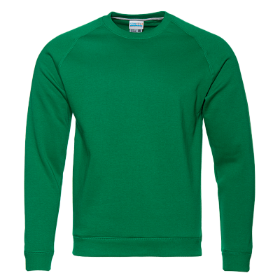 Свитшот унисекс STAN футер с начёсом 260, 53 (Зелёный)