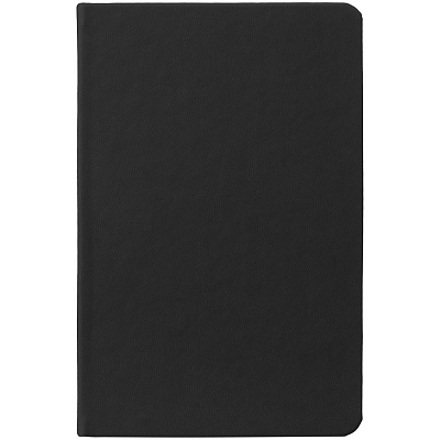 Блокнот Cluster Mini в клетку, черный (Чёрный)