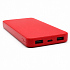 Внешний аккумулятор Polus, 10000 Mah, софт-тач покрытие, красный - Фото 4