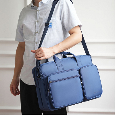 Сумка для ноутбука L267, синяя