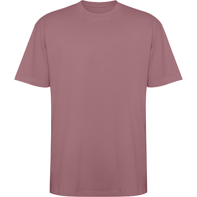 Футболка оверсайз BULL, БЛЕДНО-КРАСНЫЙ M (Бледно-красный)