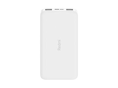 Внешний аккумулятор Redmi Power Bank, 10000 мАч (Белый)
