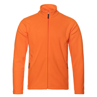 Толстовка унисекс STAN на молнии микрофлис 200, 21 (Оранжевый)