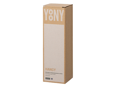 Бутылка из боросиликатного стекла Hangy, 550 мл