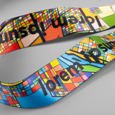 Лента для бейджа с ретрактором TapePrint на заказ