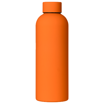 Термобутылка вакуумная герметичная Prima, оранжевая (Оранжевый)