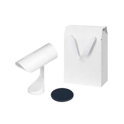 Подарочный набор Prisma, Auris, синий (увлажнитель воздуха, зарядное устройство) (Белый, синий)