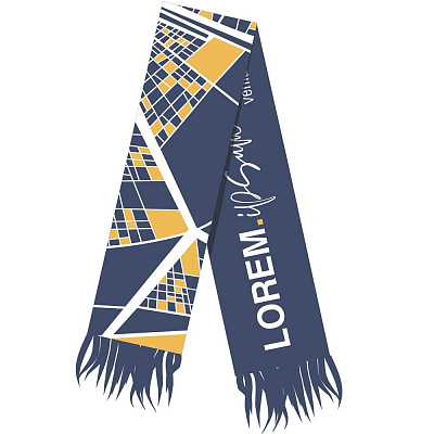 Шарф на заказ Tricksy Classic Net, L, акрил