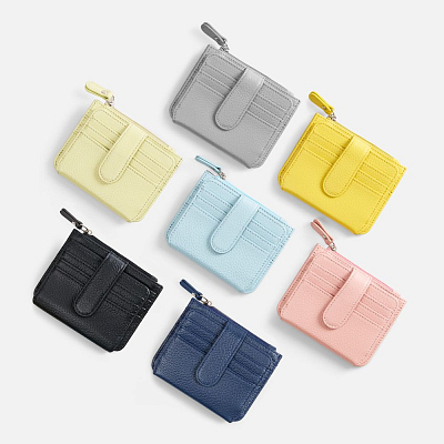 Картхолдер на молнии Unison, розовый