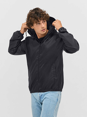 Ветровка унисекс Shield, темно-синяя