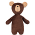 Мягкая игрушка Beastie Toys, мишка с белым шарфом - Фото 2