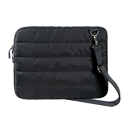 Конференц-сумка "MIX" , 38 х 30 х 1,5 см, 100% нейлон (Чёрный)