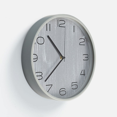 Часы Vintage, серые (Серый)