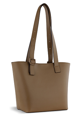 Сумка женская BUGATTI Zita, коньячная, полиуретан, 34 x 14 x 24,5 см (Коричневый)