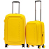Чемодан Logoduck M, желтый - Фото 9