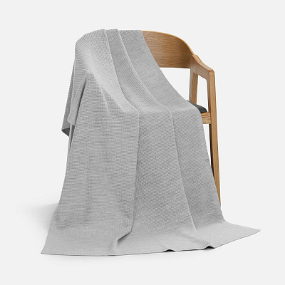 Плед Voyage в кофре, светло-серый (Серый)