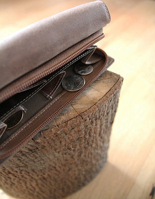 Кошелек женский KLONDIKE «Donna», натуральная кожа в светло-коричневом цвете, 18 х 10,5 х 3 см