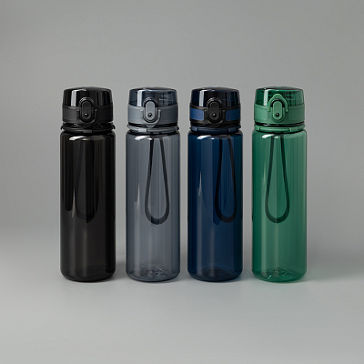 Бутылка для воды Комо (Como), черная