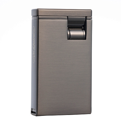 Зажигалка S.Quire газовая, турбо, двойное пламя, графит (Черный)