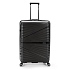 Чемодан TORBER Nevo, чёрный, полипропилен, 49 х 28 х 76 см, 95 л - Фото 10