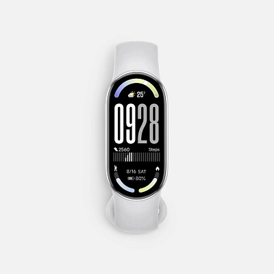 Фитнес-браслет Xiaomi Smart Band 10, серебристый