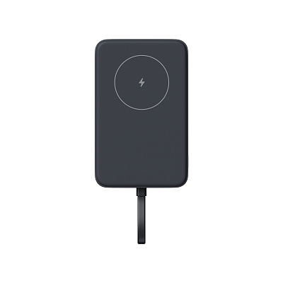 Беспроводной магнитный ПЗУ Xiaomi 33W Magnetic Power Bank 10000mAh (Integrated Cable), темно-серый