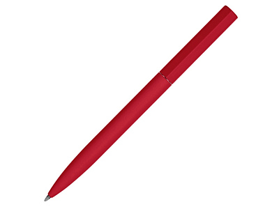 Ручка металлическая шариковая Minimalist, софт-тач (Красный)