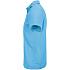 Рубашка поло унисекс Pitcher, ярко-бирюзовая - Фото 3