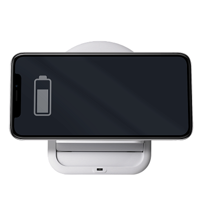 Беспроводное зарядное устройство Flatty ST (Белый)